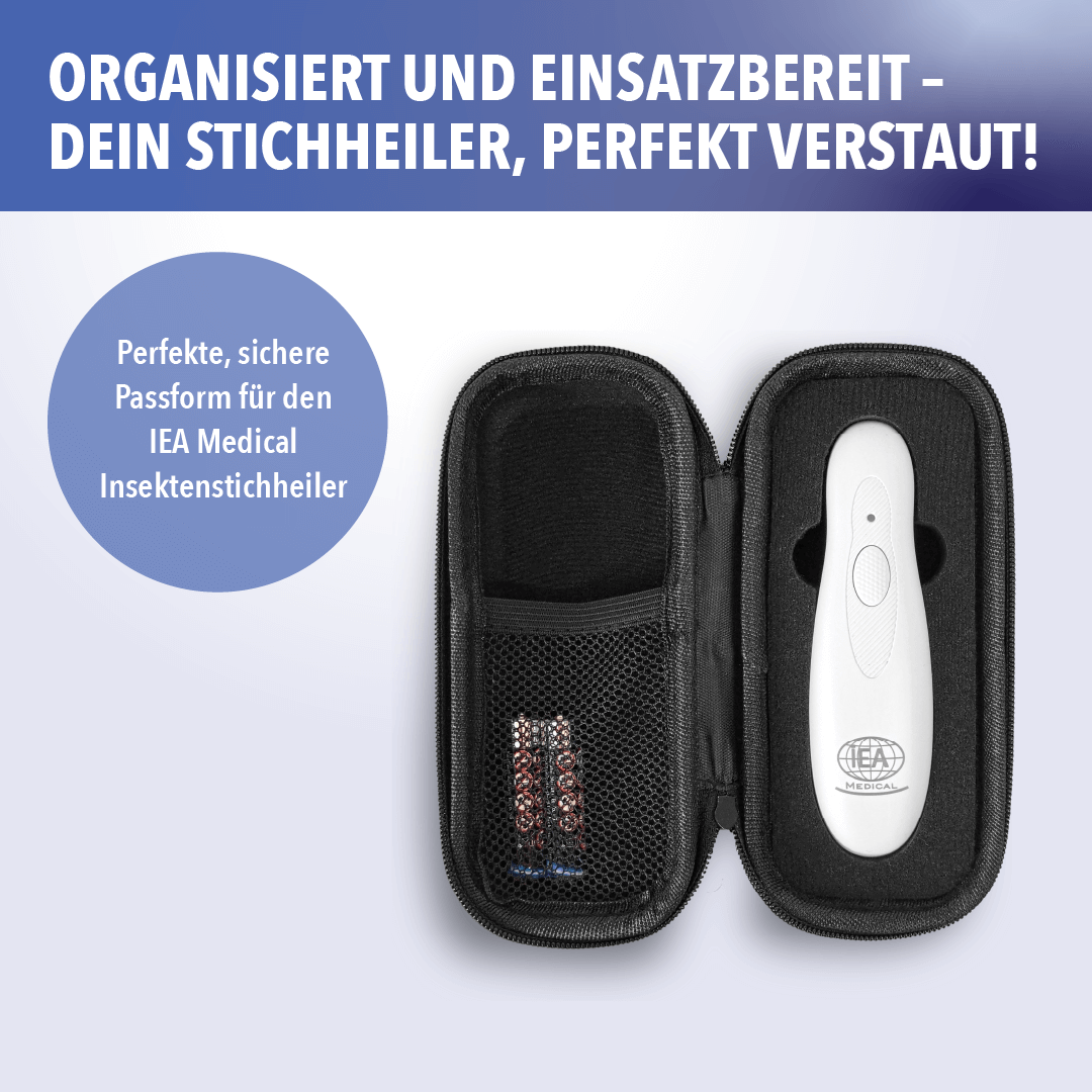 Insektenstichheiler & Schutztasche - Bundle